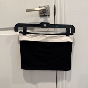 Edikted Black and White Small Tube Top